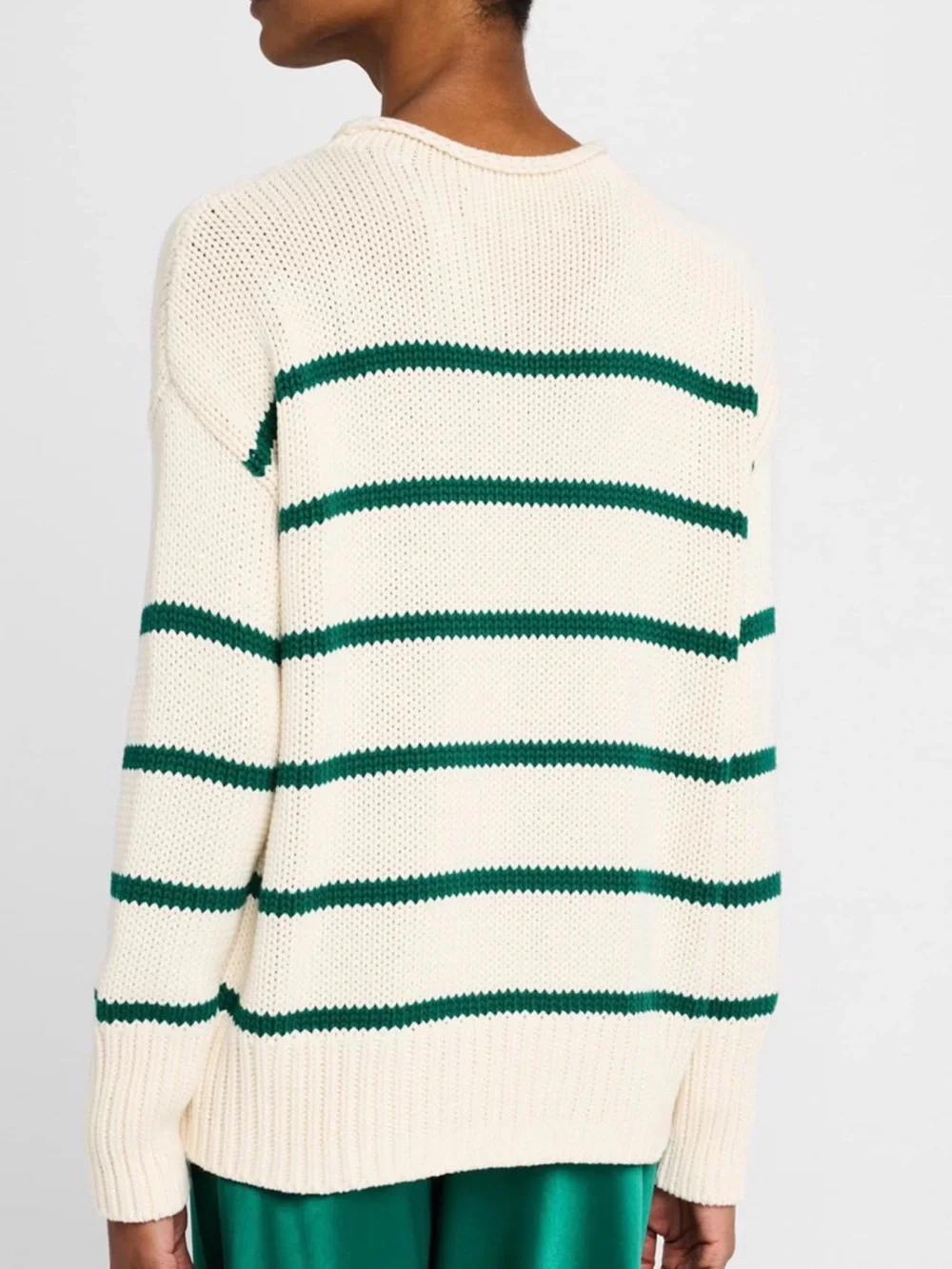 NWT La Ligne White/Cream Green Marina XS - Picture 1 of 6